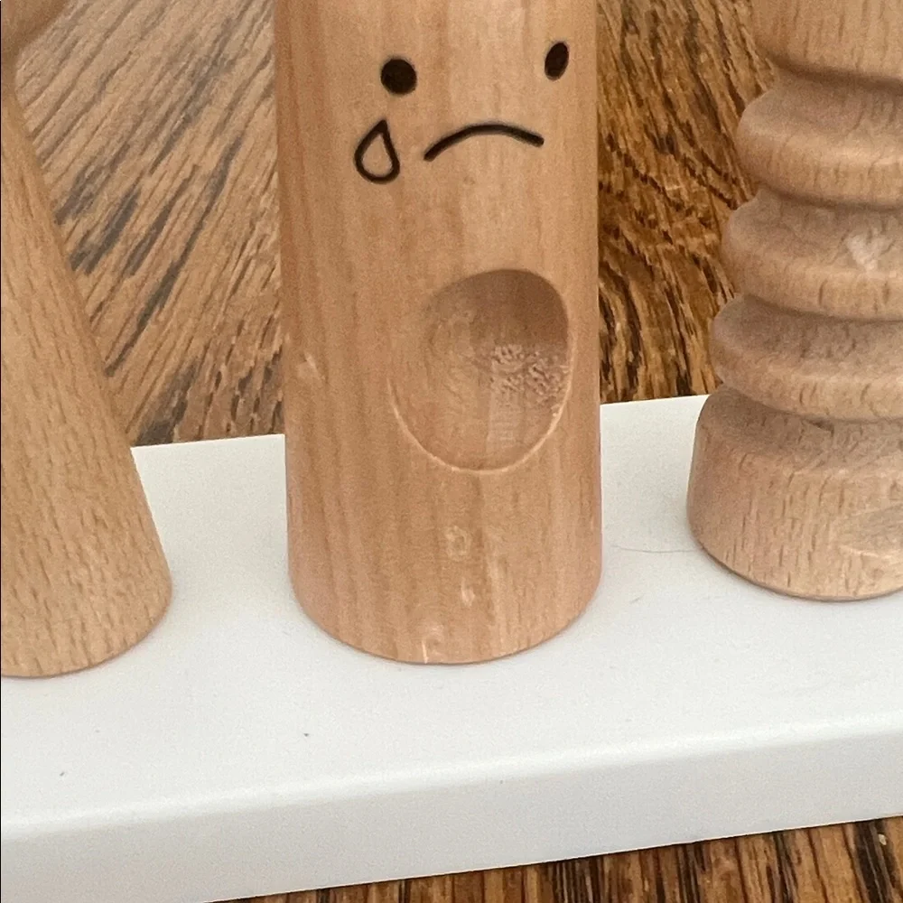 Lovevery Wooden Emotions Stacking Toy